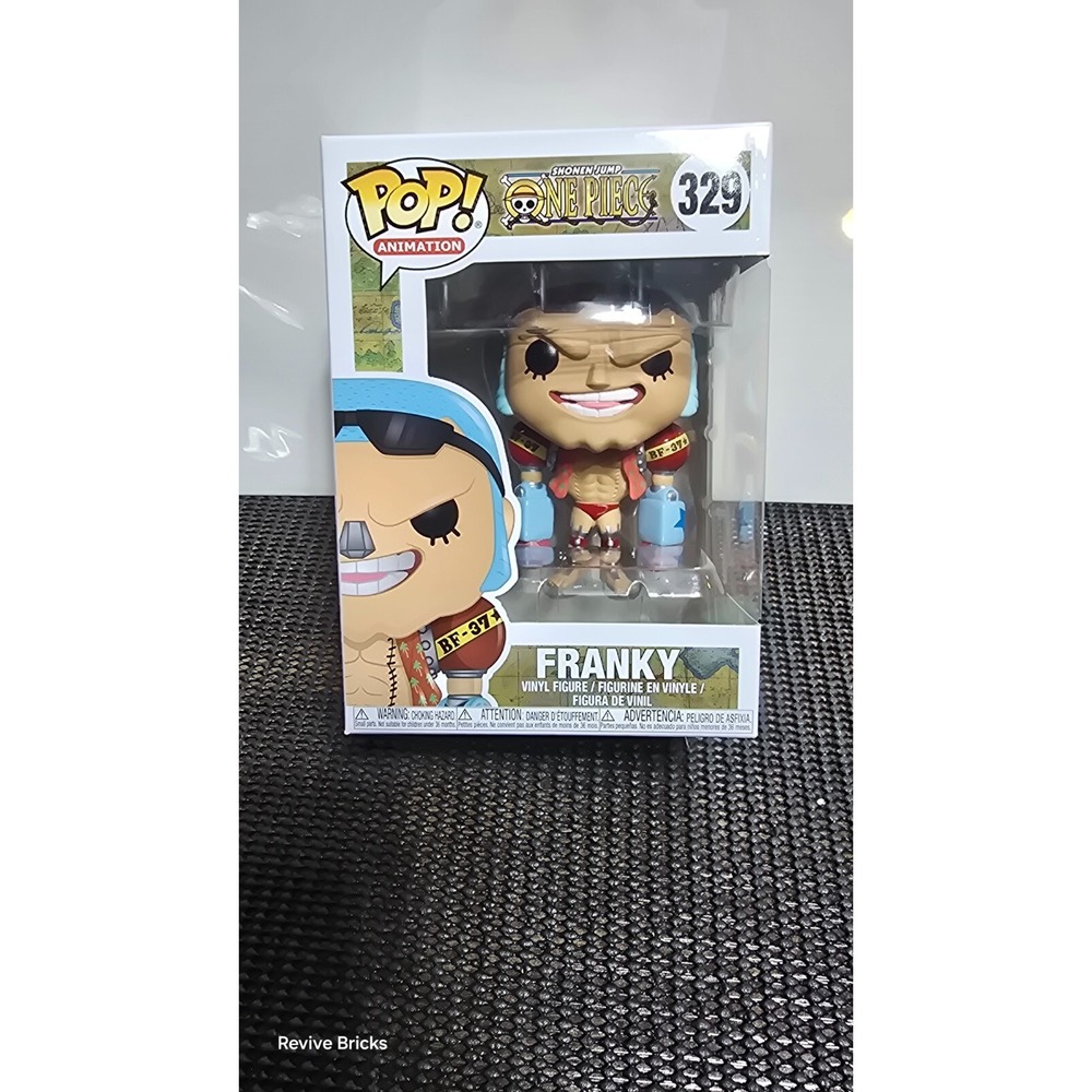Funko POP! Animation Anime One Piece Franky #329 Vinyl Figure‎ New Great Cond.